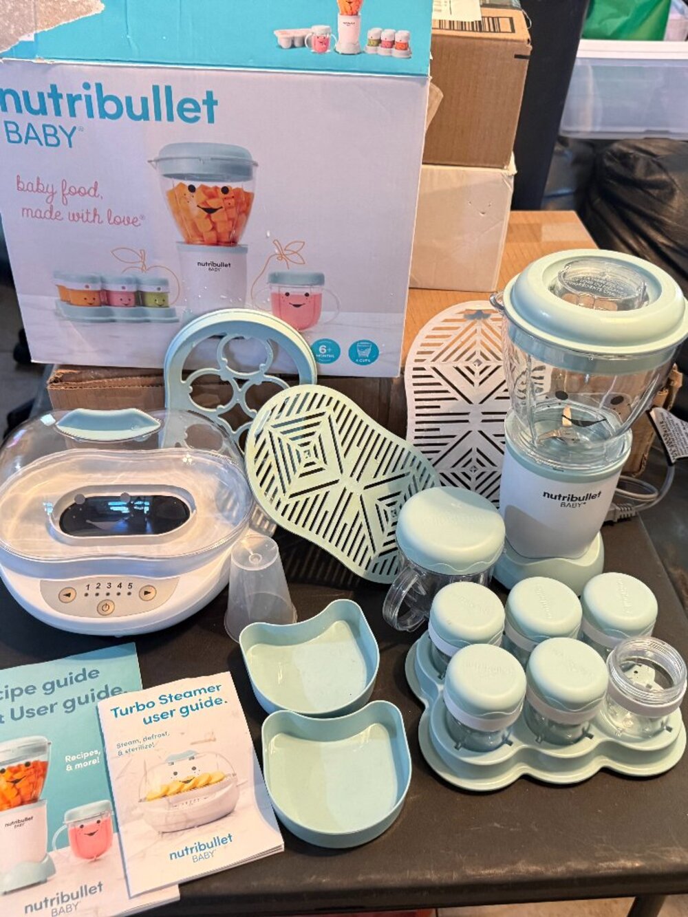 NutriBullet Baby Blender & Steamer Set with Freezer Tray
